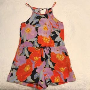 Anne Taylor Loft Floral Romper